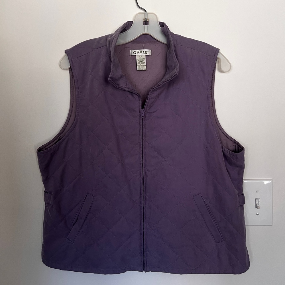 Orvis Lavender Quilted Jacket